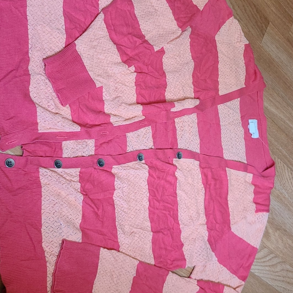 Pink/Salmon Cardigan